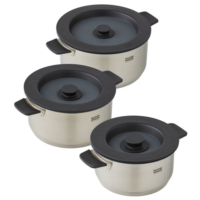 Kuhn Rikon Smart & Compact Cookware Set of 3