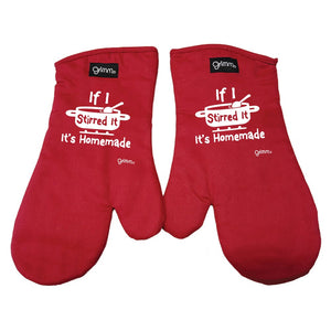 Grimm Oven Mitt Set of 2, If I Stirred It Homemade