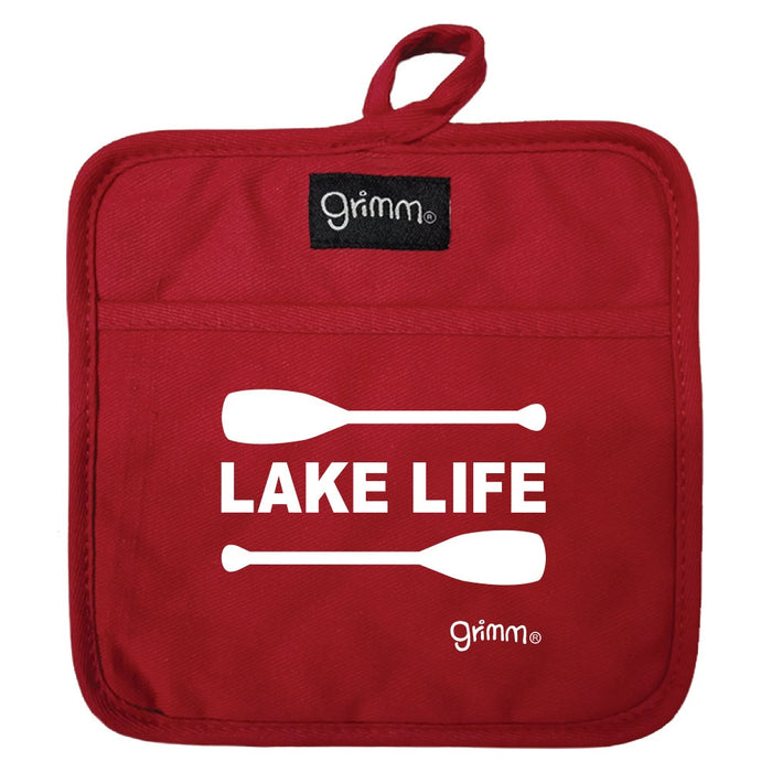 Grimm Pot Holder, Lake Life