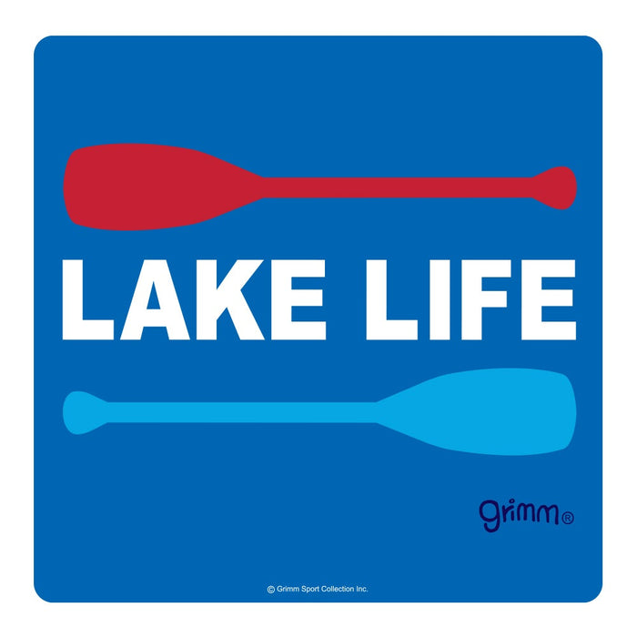 Grimm Wine Bottle Trivet, Lake Life