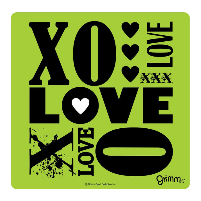 Grimm Wine Bottle Trivet, XO Heart Love