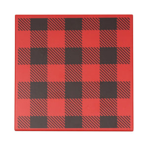 Harman Printed Ceramic Trivet, Buffalo Check