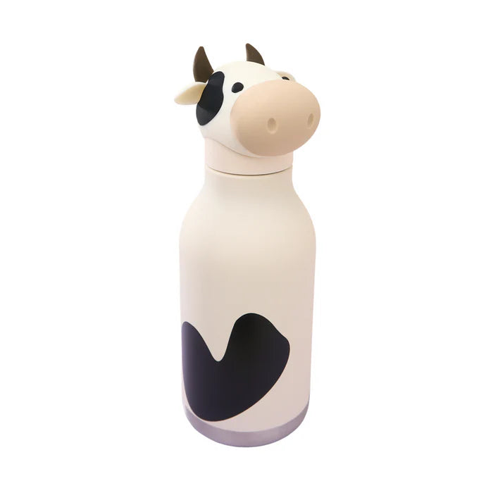 Asobu Bestie Water Bottle 16 oz, Cow