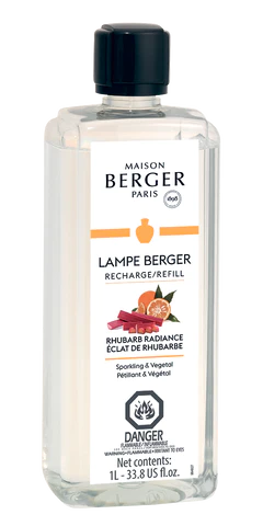 Maison Berger Lamp Fragrance Refill 1L, Rhubarb Radiance