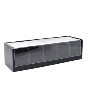 CH'A TEA Tea Bag Organizer, Black