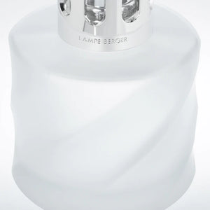 Maison Berger Lamp Gift Set, Spirale Frosted + 250 ml (8.5 oz) Ocean Breeze