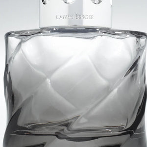 Maison Berger Lamp Gift Set, Spirale Black + 250 ml (8.5 oz) Velvet of Orient