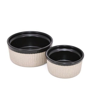 BIA ARTISAN Ramekin Set of 2, Black