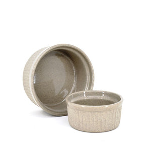 BIA ARTISAN Ramekin Set of 2, Taupe