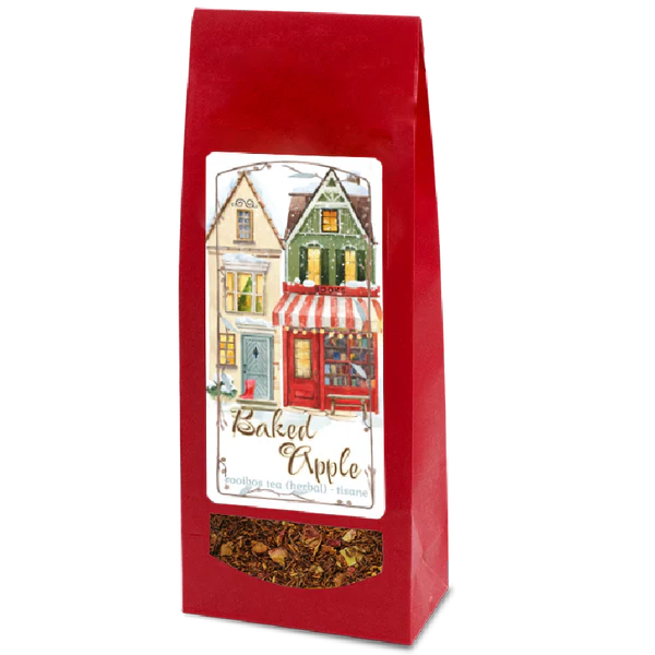 Tea Butler Baked Apple Rooibos Tea 100 g, Winter Town