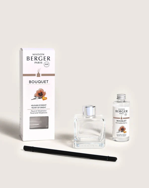 Maison Berger Reed Diffuser Set with Refill, Velvet of Orient