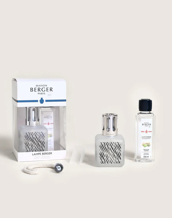 Maison Berger Lamp Gift Set, Ice Cube Zebra