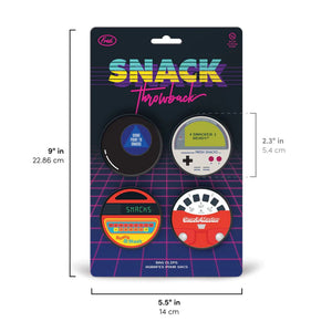 FRED 'Snack Throwback' Bag Clips Set of 4