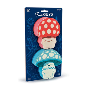FRED Sponges Set of 2, 'Fun Guys' Mushrooms
