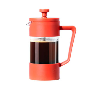 OGGI BREW 3-cup French Press, Red