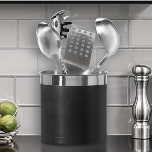 OGGI Jumbo Utensil Holder, Black