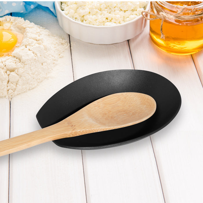 OGGI Small Spoon Rest 'Spooner' Black