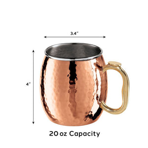 OGGI BAR Moscow Mule Mugs Set of 2
