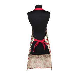 Abbott Apron Adult, Cardinals with Holly