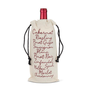 Abbott Wine Bottle Bag, Wine Types