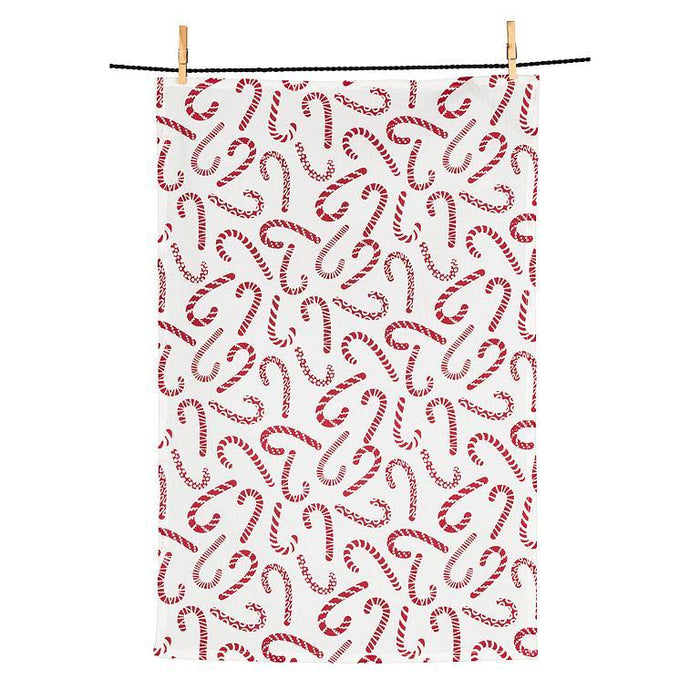Abbott Tea Towel, Candy Canes