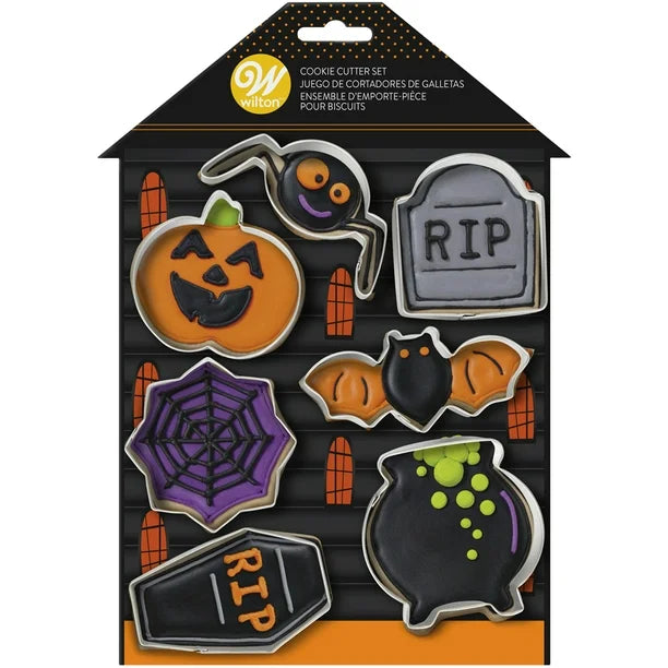 Wilton Wilton Halloween Haunted House Cookie Cutters Set of 7