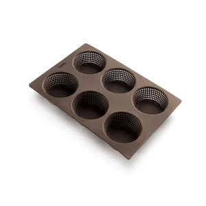 Lékué Round Bread Rolls Baking Mold