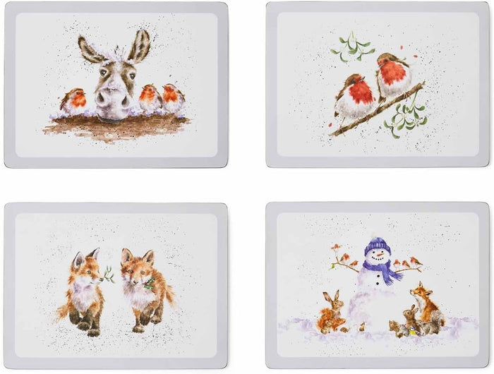 Pimpernel Wrendale Designs Winter Placemats Set of 4