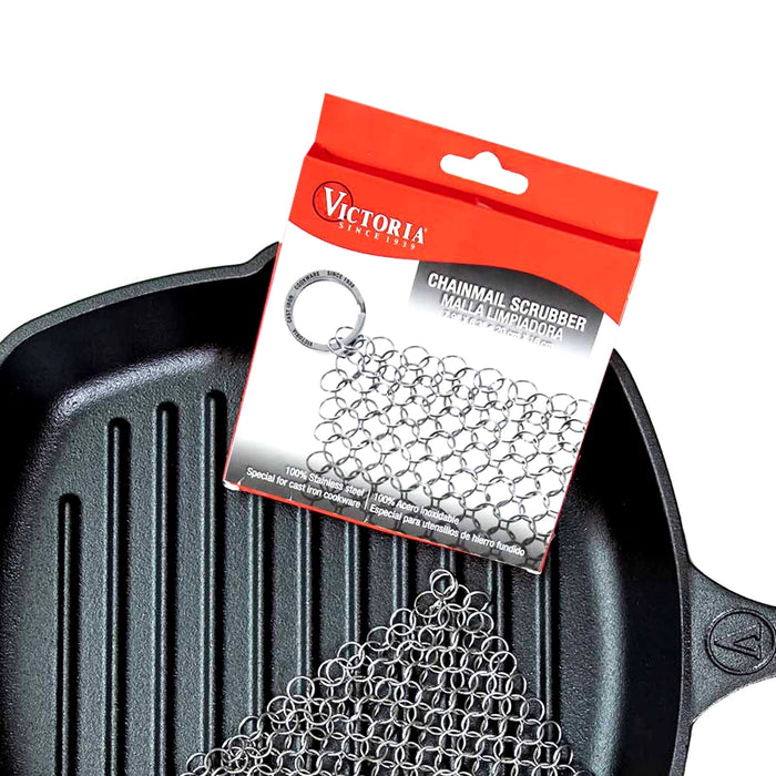 Victoria Stainless Steel Chain Mail Scrubber