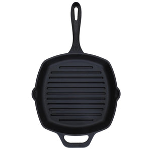 Victoria Cast Iron Grill Pan 25 cm | 10 Inch