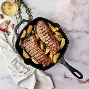 Victoria Cast Iron Grill Pan 25 cm | 10 Inch