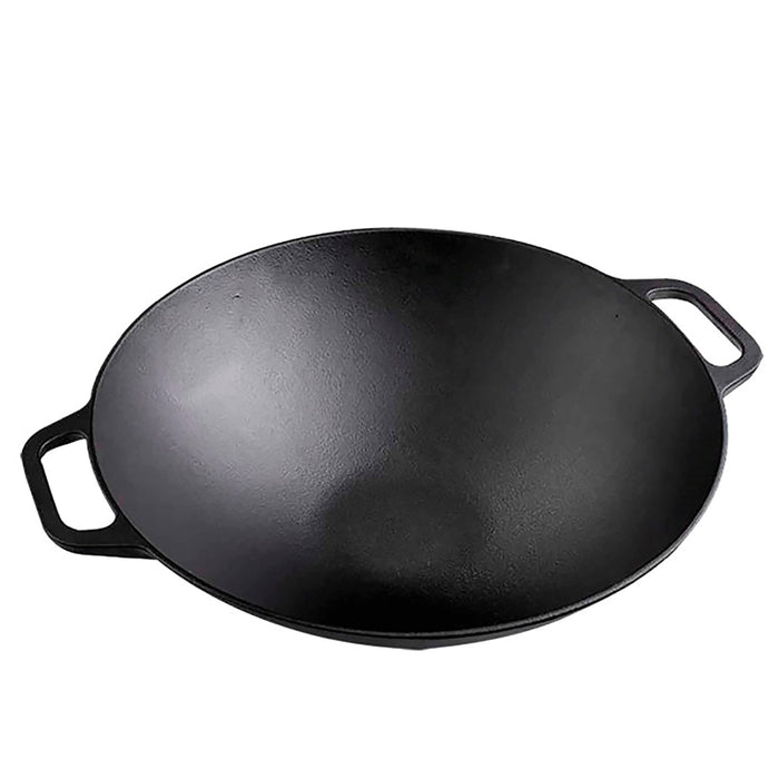 Victoria Cast Iron Wok 35.5 cm | 14 Inch