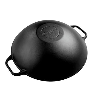 Victoria Cast Iron Wok 35.5 cm | 14 Inch