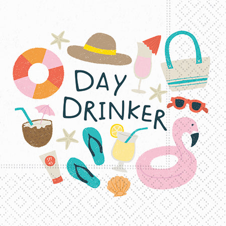 Design Design Cocktail Paper Napkin, Day Drinker