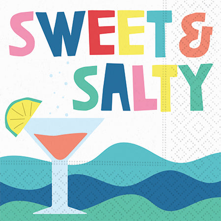 Design Design Cocktail Paper Napkin, Sweet & Salty