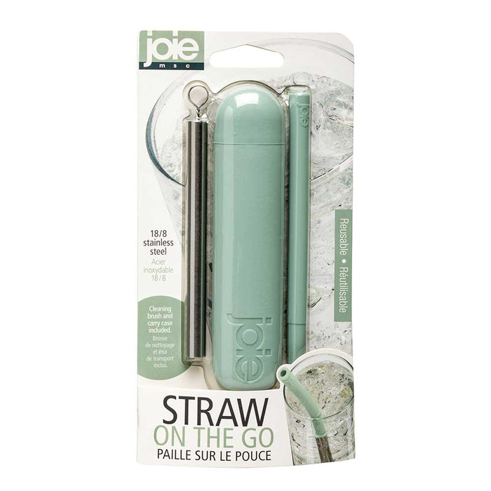 Joie 'Straw On the Go' Straw Set, Sage