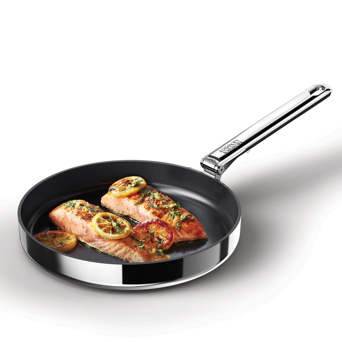 Joseph Joseph SpaceSteel™ Non-Stick Frying Pan 24 cm | 9.5 Inch