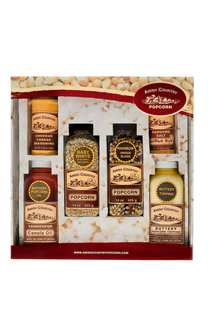 Amish Country Popcorn Popcorn All In One Gift Box Set