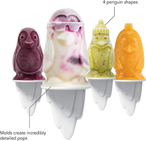 Tovolo Popsicle Mold Set of 4, Penguins