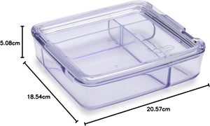 Joie Clear Bento Box Lunch Container (4-Compartments)