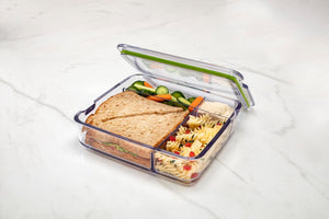 Joie Clear Bento Box Lunch Container (4-Compartments)