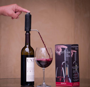 Cork Pops VinOstream Wine Bottle Aerator & Dispenser