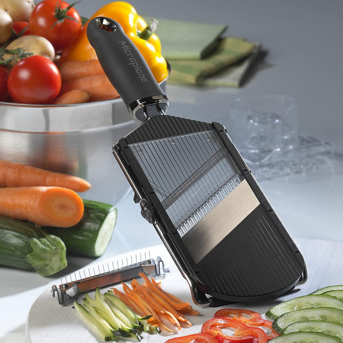 Microplane Adjustable Slicer with Julienne Blade