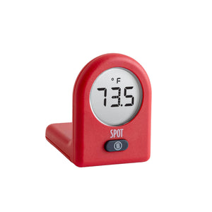 ThermoWorks SPOT™ - The Fridge & Everywhere Thermometer, Red