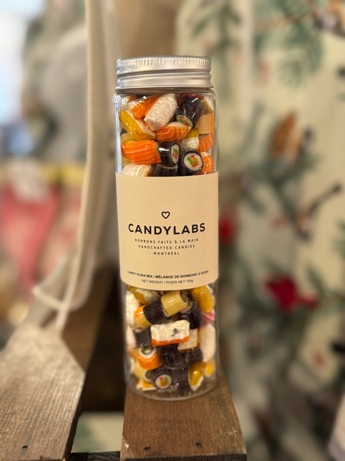 Candylabs Candy Jar, Sushi Mix