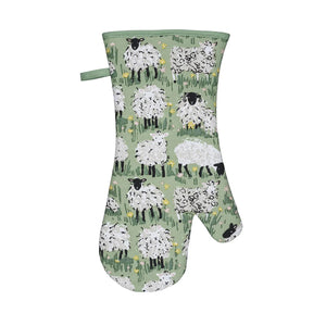 Ulster Weavers Gauntlet Oven Mitt, Woolly Sheep