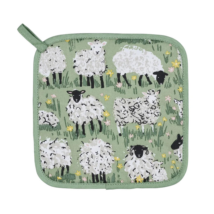 Ulster Weavers Pot Holder, Woolly Sheep