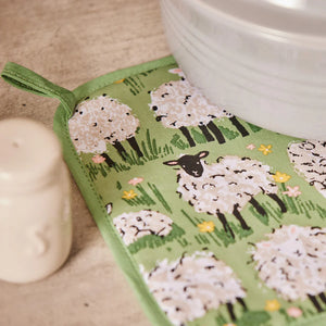 Ulster Weavers Pot Holder, Woolly Sheep