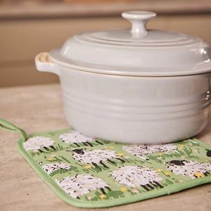 Ulster Weavers Pot Holder, Woolly Sheep