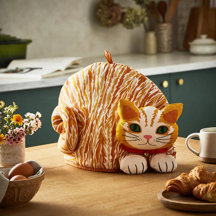 Ulster Weavers Shaped Tea Cosy, Ginger Cat